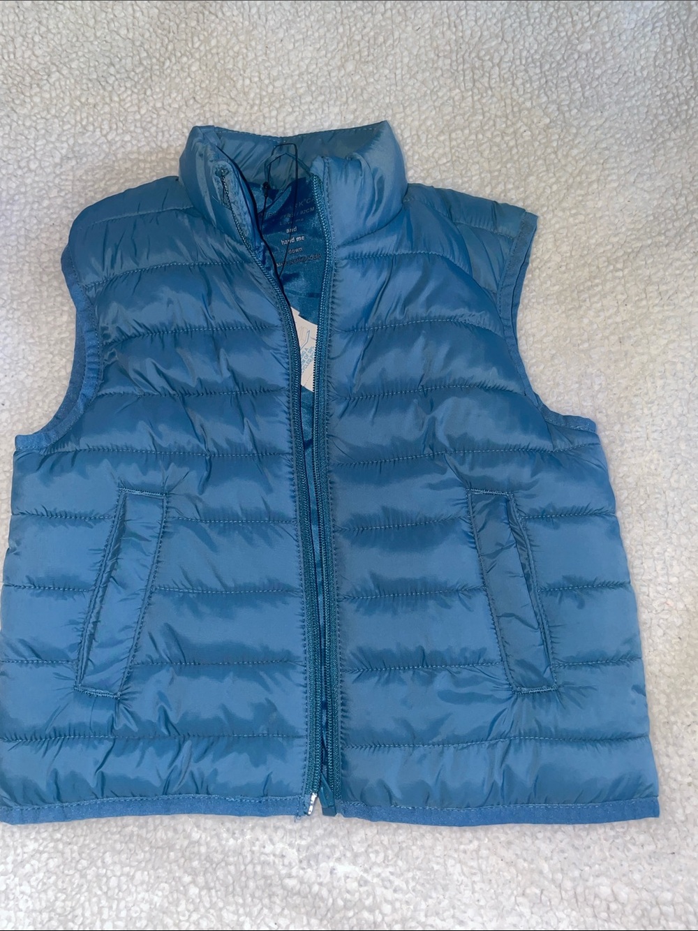 Primark Blue Quilted Puffer Vest for Kids